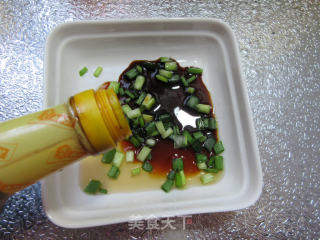 葱油蒸鸭蛋的做法步骤：3
