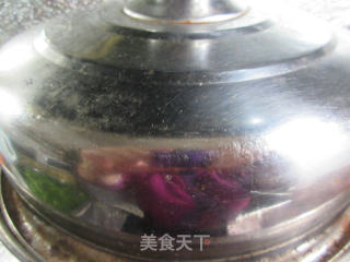 葱油蒸鸭蛋的做法步骤：9