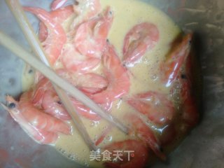 干饼子炒大虾的做法步骤：4