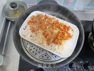 蒜蓉粉丝金针菇的做法步骤：8