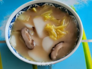 香菇煮年糕的做法步骤：8