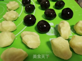 红豆酥的做法步骤：7