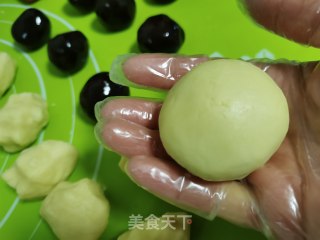 红豆酥的做法步骤：10