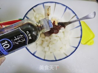酸辣萝卜丁的做法步骤：4