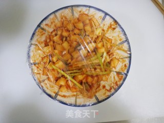 酸辣萝卜丁的做法步骤：7