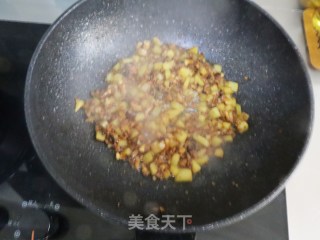土豆肉末拌面的做法步骤：7