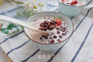 饭后甜品牛奶红豆汤❗️暖心又暖胃的做法步骤：9