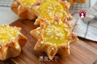 卡仕达酥粒面包的做法步骤：21