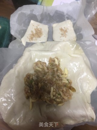 肉饼手抓饼版的做法步骤：1