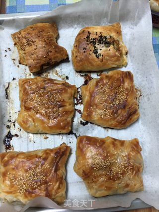 肉饼手抓饼版的做法步骤：4
