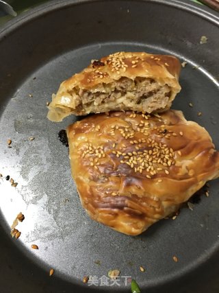 肉饼手抓饼版的做法步骤：6