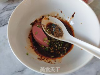 胡萝卜汁酸辣面的做法步骤：10