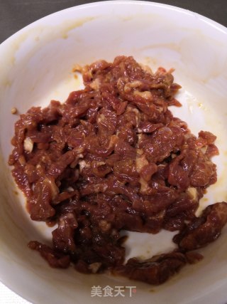 蒜苔牛肉丝的做法步骤：4