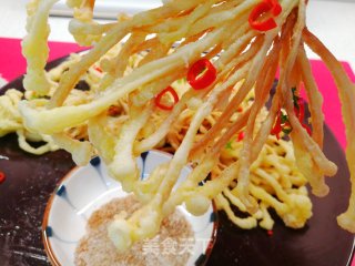 金针菇这样做更好吃～酥脆金针菇的做法步骤：9