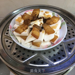 五花肉蒸香芋的做法步骤：9