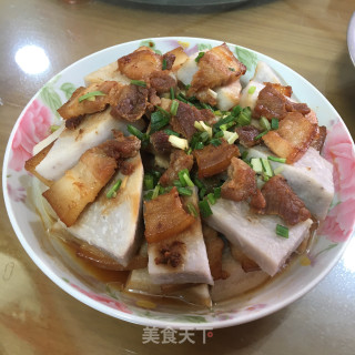 五花肉蒸香芋的做法步骤：13