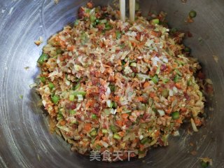 双笋牛肉饺子的做法步骤：10