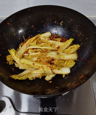 香辣娃娃菜的做法步骤：9