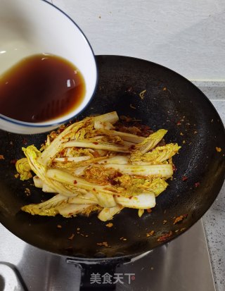 香辣娃娃菜的做法步骤：10