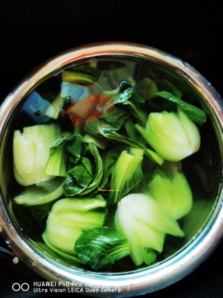 少油少盐的香菇油菜玫瑰花的做法步骤：10