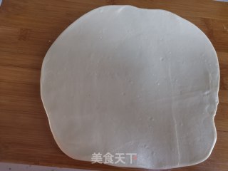 柔软多层家常饼的做法步骤：8