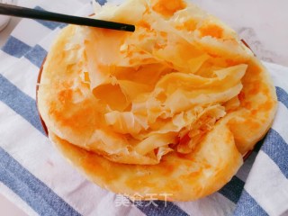 柔软多层家常饼的做法步骤：21