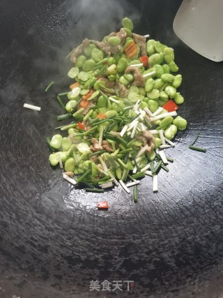 蚕豆炒肉丝的做法步骤：5
