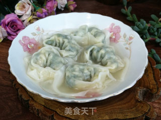 虾仁荠菜大馄饨的做法步骤：9