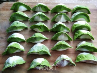 百财（白菜）饺子的做法步骤：7