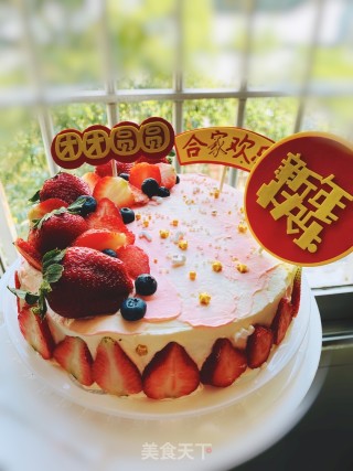 草莓蛋糕的做法步骤：6