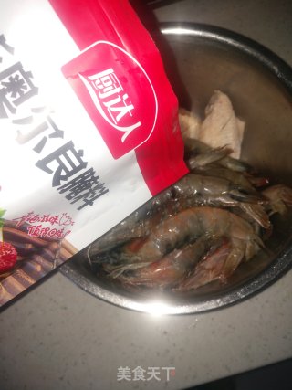 麻辣香锅虾的做法步骤：5