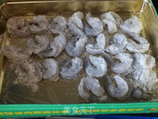 翡翠虾仁的做法步骤：7