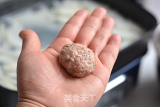 萝卜羊肉丸子汤的做法步骤：9