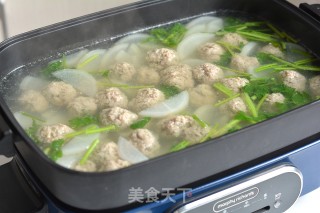 萝卜羊肉丸子汤的做法步骤：11