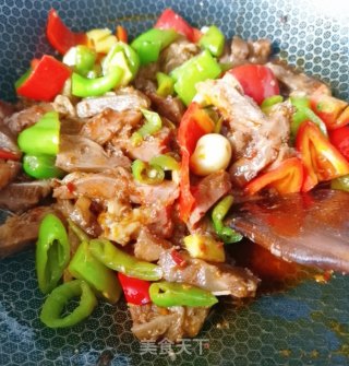香辣牛腩的做法步骤：10