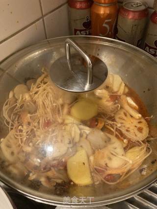 家庭版万州烤鱼的做法步骤：18