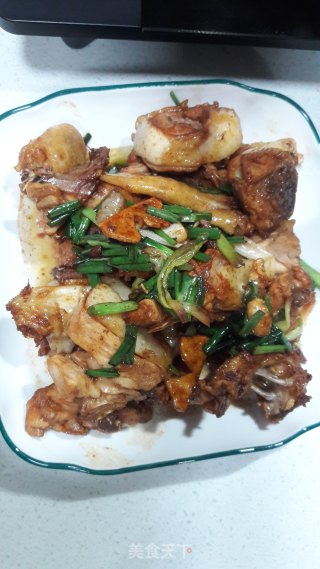 香葱炒鸡的做法步骤：7