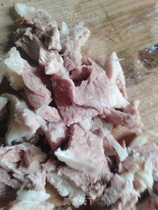 孜然牛肉粒炒饭的做法步骤：2