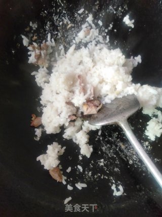 孜然牛肉粒炒饭的做法步骤：5