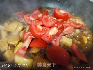 芋头焖牛腩的做法步骤：8
