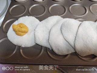 咸蛋黄流沙汤圆的做法步骤：8