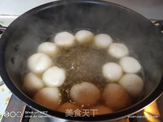 咸蛋黄流沙汤圆的做法步骤：11