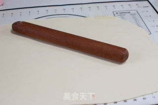 香葱甜肠早餐饼的做法步骤：5