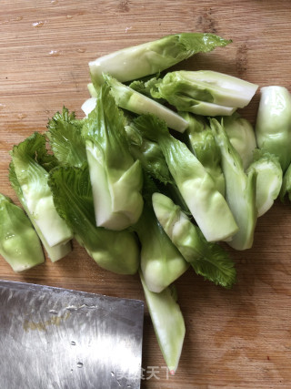 姜汁儿菜的做法步骤：2