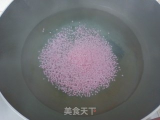 粉色西米汤圆少女心爆棚的做法步骤：2