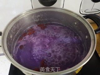 紫薯红枣粥的做法步骤：7