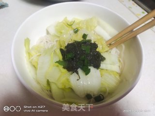 橄榄菜香肠面的做法步骤：6