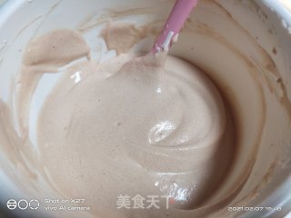 红曲蛋糕卷的做法步骤：6