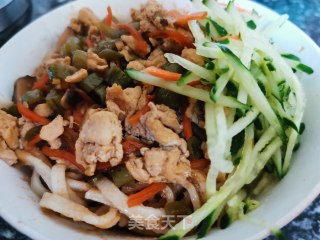 鸡蛋卤捞面条的做法步骤：7