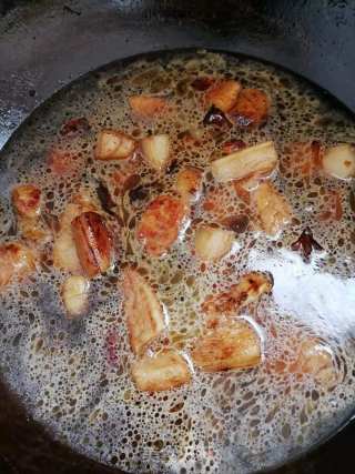腐竹烧肉的做法步骤：5